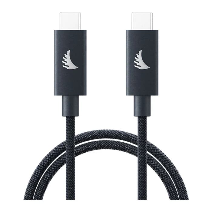Angelbird USB-C 4.0 Solid Flex Cable Blue Gray 32 cm-1 ft