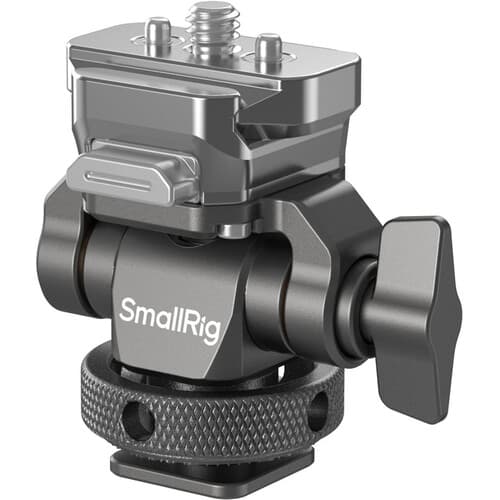 SmallRig Hawklock Quick Release Monitor Support with H21 Cold Shoe Mount image 1