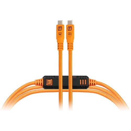 TetherPro Optima 10G USB-C, 15' (4.6m), Straight to Right image 1