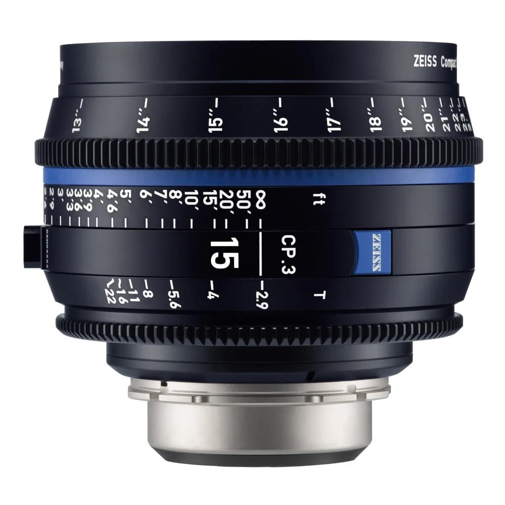 Zeiss CP.3 15mm T2.9 Compact Prime Lens (PL Mount, Meters) image 1