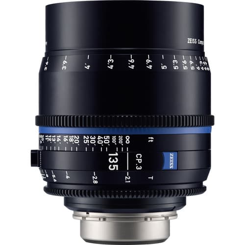 Zeiss CP.3 135mm T2.1 Compact Prime Lens (Canon EF Mount, Meters) image 1