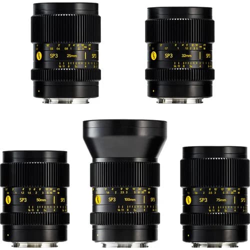 Cooke SP3 5 SET Kit image 1