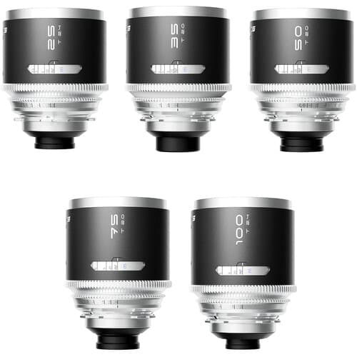 BLAZAR LENS MANTIS 1.33x Anamorphic 5-Lens Set (PL Mount)