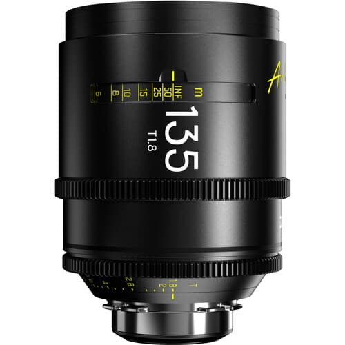 DZOFilm ARLES 135mm T1.8 FF/VV Prime Cine Lens (PL, Meter) image 1