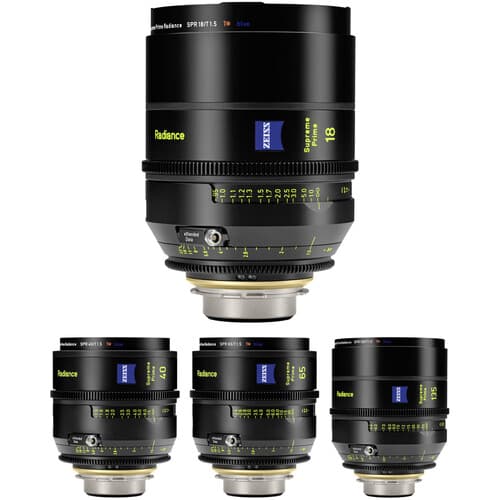 Zeiss Supreme Prime Radiance PL Feet Completion Set (18, 40, 65, 135) image 1