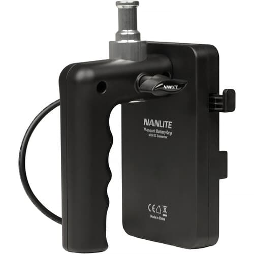 Nanlite V-Mount Battery Grip for Forza 60 II, 60B II, 60C & FC-60B image 1