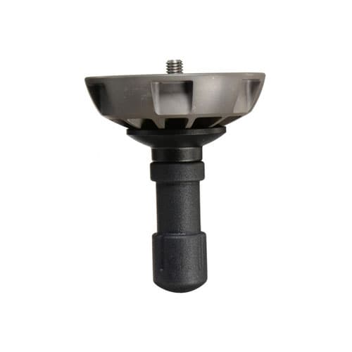 Manfrotto 500BALLSH 100mm Half-Ball with Short Locking Handle image 1