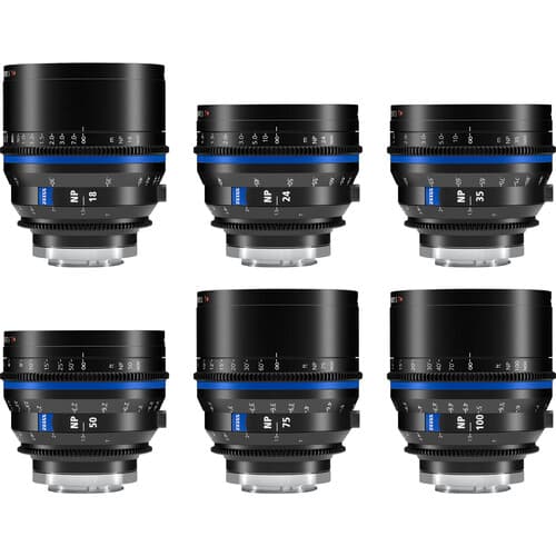 ZEISS Nano Prime 6-Lens Set (Sony E, Meters) image 1