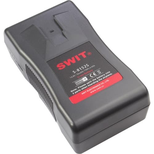SWIT S-8152S 73 + 73Wh Split-Style V-Mount Battery Pack image 1
