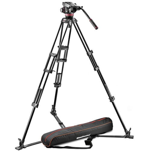 Manfrotto MVH502A,546GB-1 PRO Video Aluminum System 4kg image 1