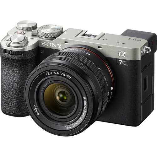 Sony Alpha a7CM2 Mirrorless Digital Camera with 28-60mm Lens (Silver) image 1