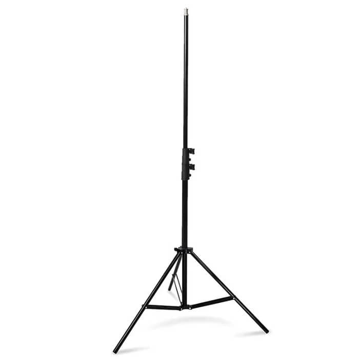 Godox Light stand 3 Sections Aluminum Construction Spring-Cushioned Max Height 2m image 1