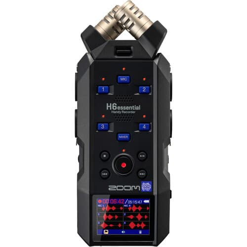 Zoom H6essential 6-Track 32-Bit Float Portable Audio Recorder image 1