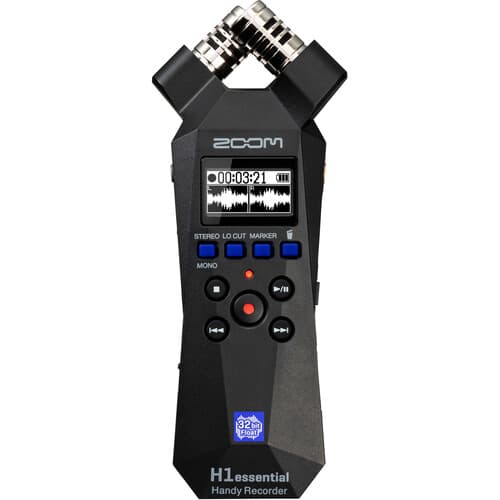 Zoom H1essential 2-Track 32-Bit Float Portable Audio Recorder image 1