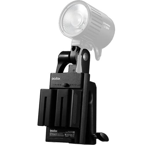 Godox ML-AK Accessory Kit Handle & Battery Plate for ML60 Series Video Lights image 1