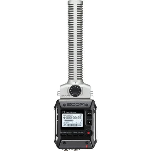 Zoom F1 Field Recorder with Shotgun Microphone image 1