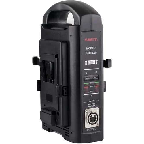 SWIT S-3822S 2-ch V-mount Charger image 1