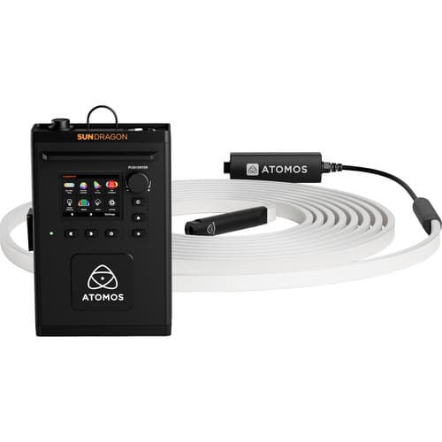 Atomos Sun Dragon with Diffuser 5m - White + AC Cords 1.5m with Kettle image 1