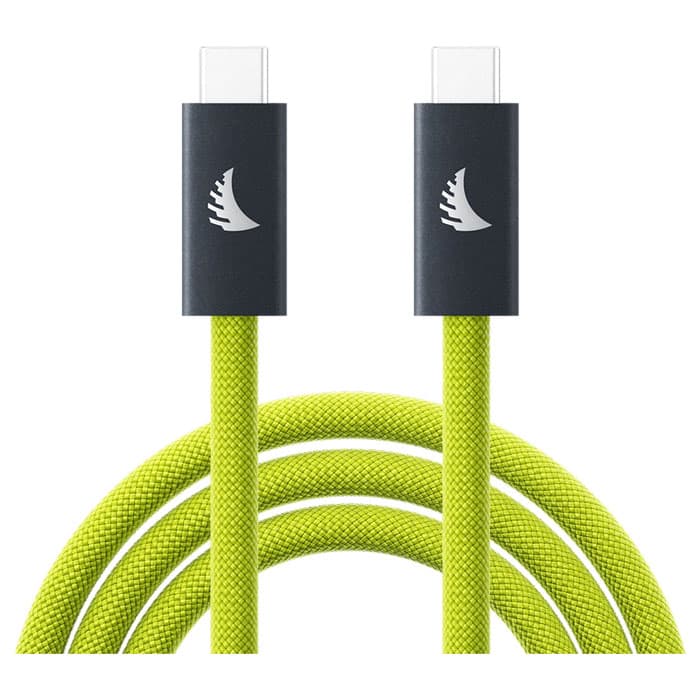 Angelbird USB-C 4.0 Solid Flex Cable Lime 32 cm-1 ft