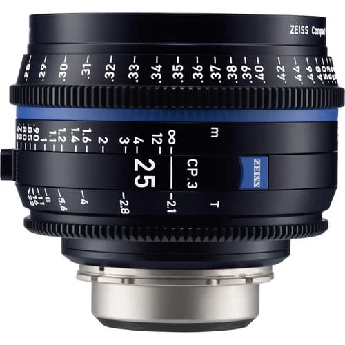 Zeiss CP.3 25mm T2.1 Compact Prime Lens (Canon EF Mount, Meters) image 1
