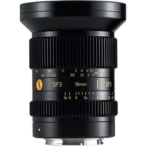 Cooke SP3 18mm T2.4 Full-Frame Prime Lens (E Mount, Meter & Feet) image 1