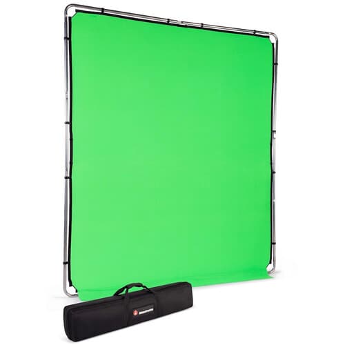 Manfrotto EzyFrame Background 2 x 2.3m Chroma Key Green image 1