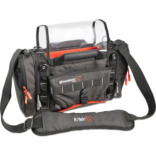 K-Tek Stingray Junior X Audio Mixer Recorder Bag (Orange Interior) image 1