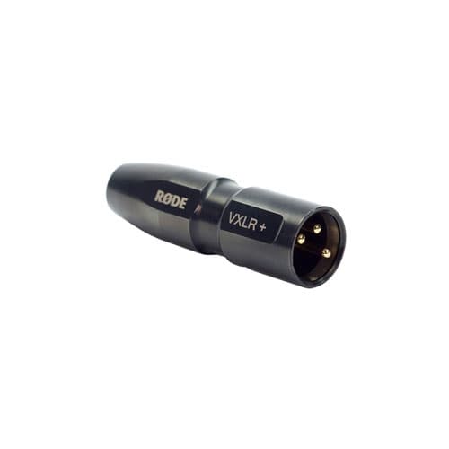 Rode 3.5mm locking TRS Female to XLR Male Adapter with 48V Phantom Power image 1