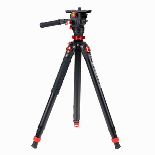 Provision iSpeedy PV GST 185A Video Tripod With Fluid Head & Fast-Locking System image 1
