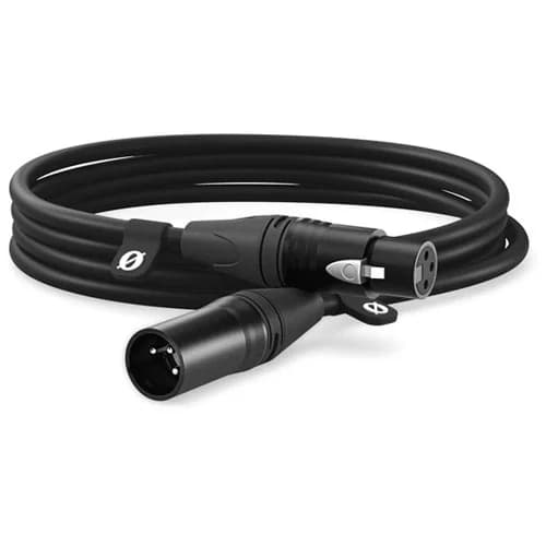 Rode XLR Cable 3 meters - Black image 1