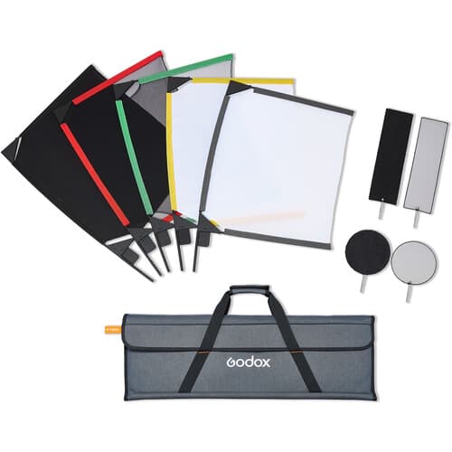Godox Scrim Flag kit 5 Collapsible Flag Frames image 1