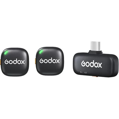 Godox 2.4GHz Dual cube Wireless Microphone System