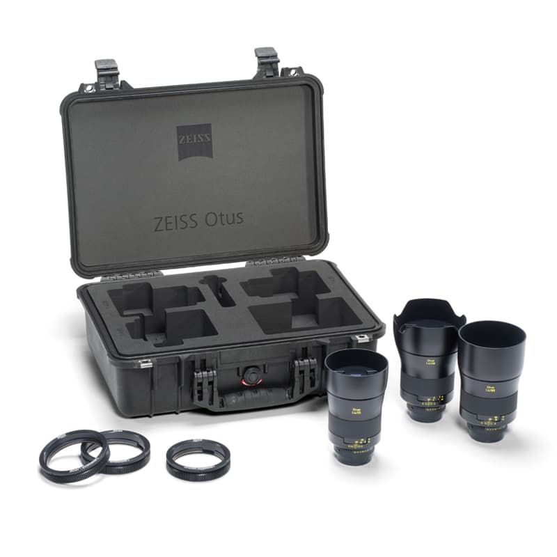 ZEISS Otus ZE Bundle with 28mm, 55mm, and 85mm Lenses for Canon EF image 1