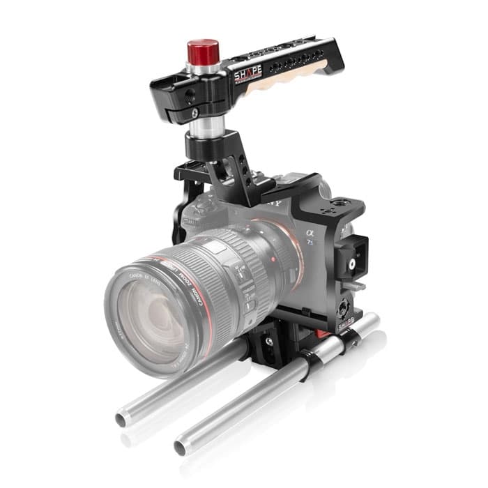 SHAPE SONY A7S3 CAGE WITH 15MM LW ROD SYSTEM image 1