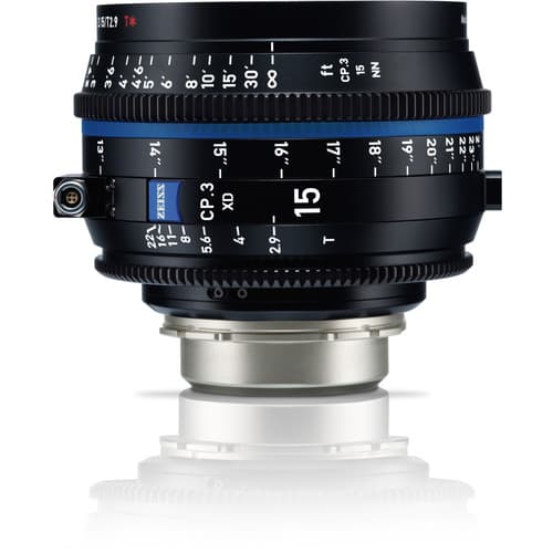 Zeiss CP.3 XD 15mm T2.9 Compact Prime Lens (PL Mount, Meters) image 1
