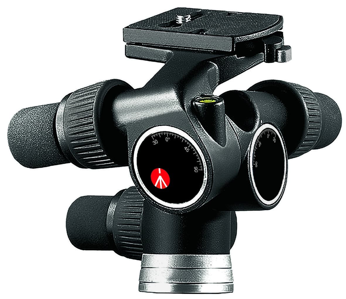 Manfrotto 405 Geared Tripod Head, strong and lightweight aluminium image 1