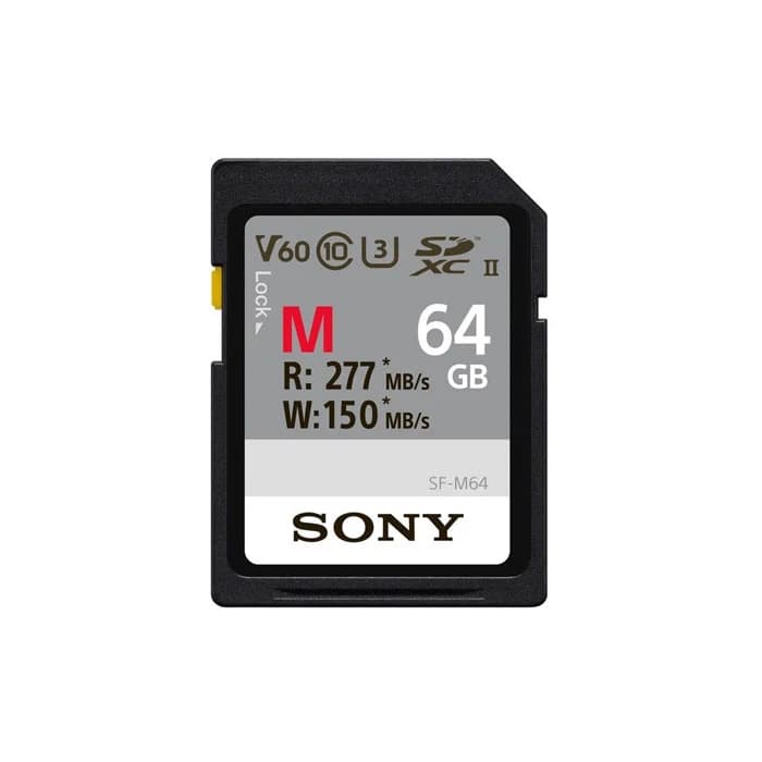 Sony 64GB SF-M/T2 UHS-II SDXC Memory Card image 1