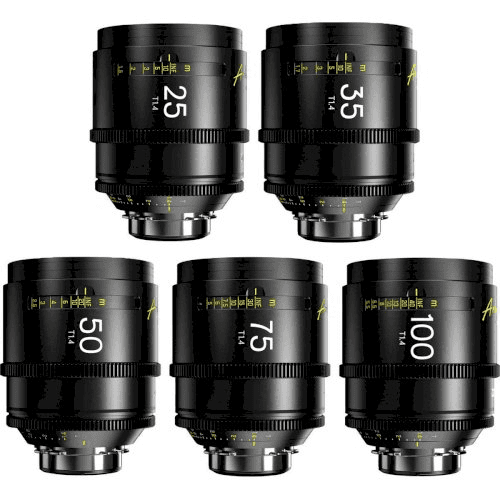 DZOFilm Arles FF/VV Prime Cine 5-Lens Set (ARRI PL) (Meter) image 1