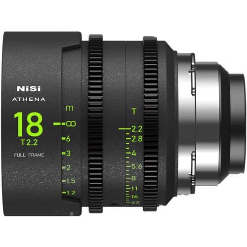 NiSi 18mm ATHENA PRIME Full Frame Cinema Lens T2.2 (PL Mount) image 1
