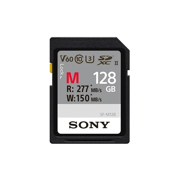 Sony 128GB SF-M/T2 UHS-II SDXC Memory Card image 1