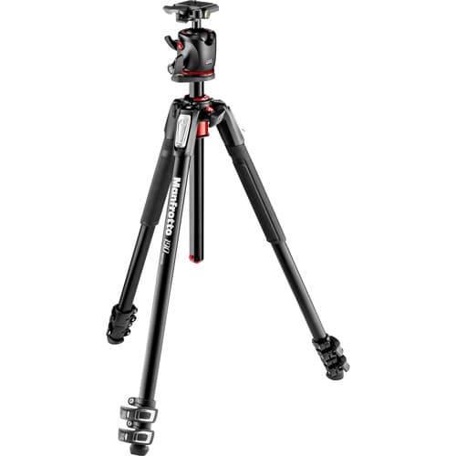 Manfrotto MK190XPRO3-BHQ2 Aluminum Tripod with XPRO Ball Head and 200PL QR Plate image 1