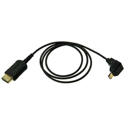 FREEFLY Right-Angle Mini-HDMI Type-C to HDMI Type-A Cable (27.56") image 1