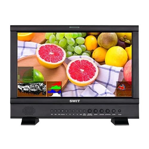 SWIT 17.3-inch Full HD 3GSDI&HDMI Studio Monitor with Waveform ( V-Mount) image 1