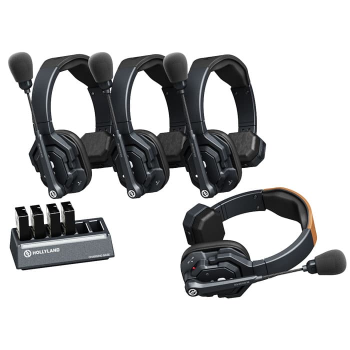 Hollyland 4-Person Noise Cancelling Headset Intercom image 1