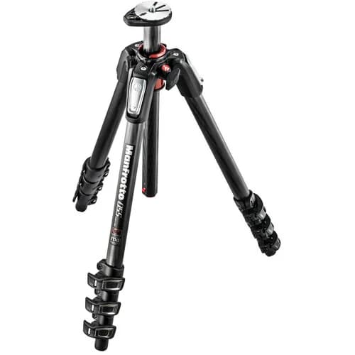 Manfrotto 055 carbon fibre 4-section photo tripod image 1