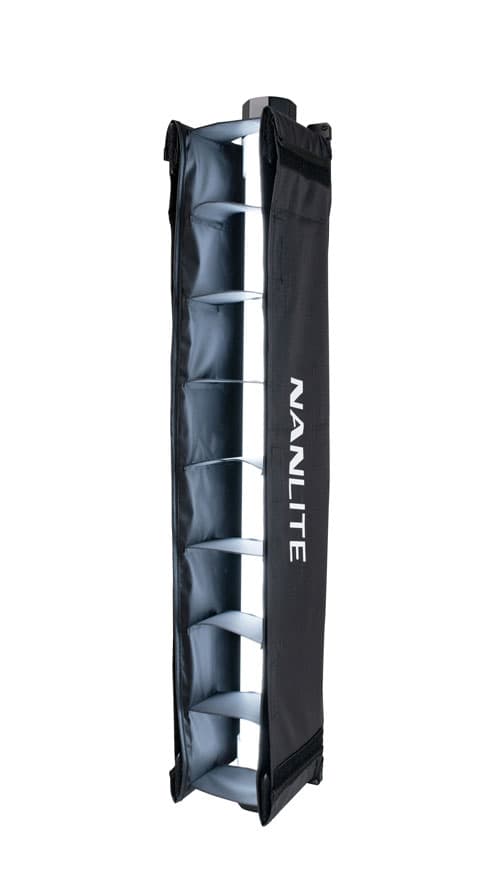 Nanlite Barndoor with eggcrate for Pavotube II 15X image 1