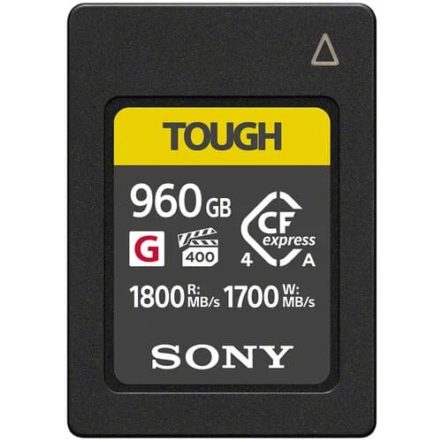 Sony 960GB CFexpress 4.0 Type A TOUGH Memory Card image 1