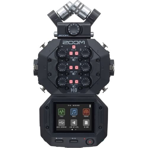 Zoom H8 8-Input / 12-Track Portable Handy Recorder image 1