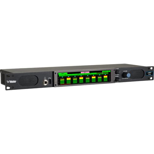 Wohler Dual Input 3G/HD/SD-SDI 8-Channel Audio Monitor (1RU) image 1