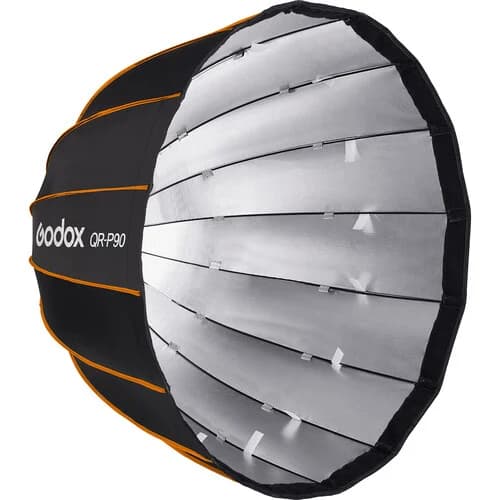 Godox Quick Release Parabolic Softbox 90 CM Bowens mount with Grid image 1